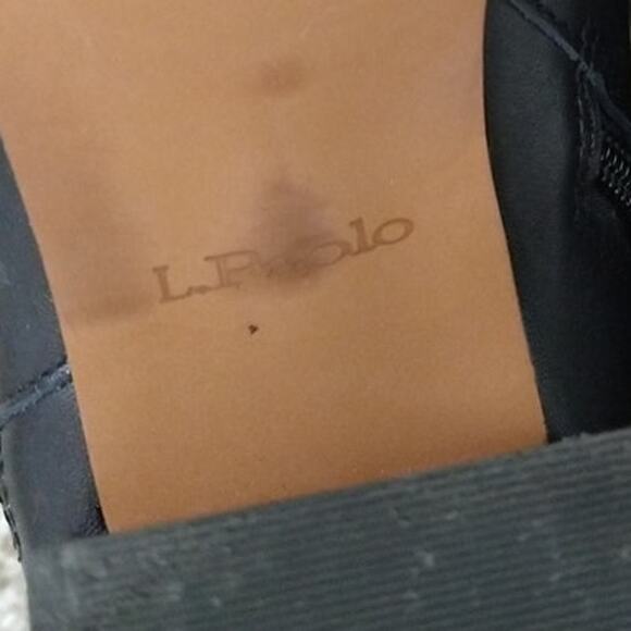 Linea Paolo Viva Black Leather Ankle Booties | Size 8.5 - Picture 14 of 16